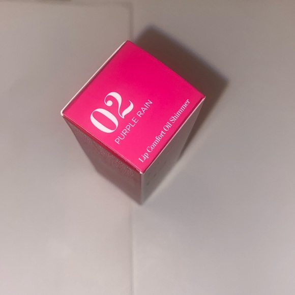 Clarins Lip Comfort Oil Shimmer 02 Purple Rain, 7 mL/0.2oz FULL SIZE, New in box - Picture 8 of 9